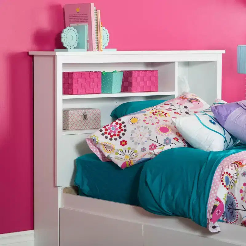 Kid's Twin Bookcase Headboard