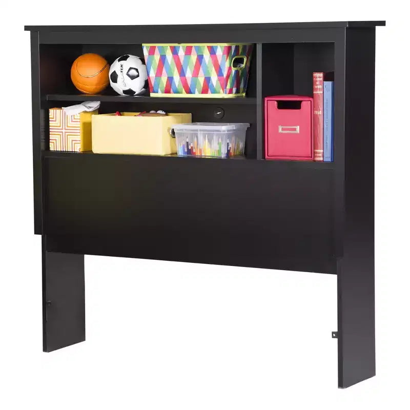 Kid's Twin Bookcase Headboard
