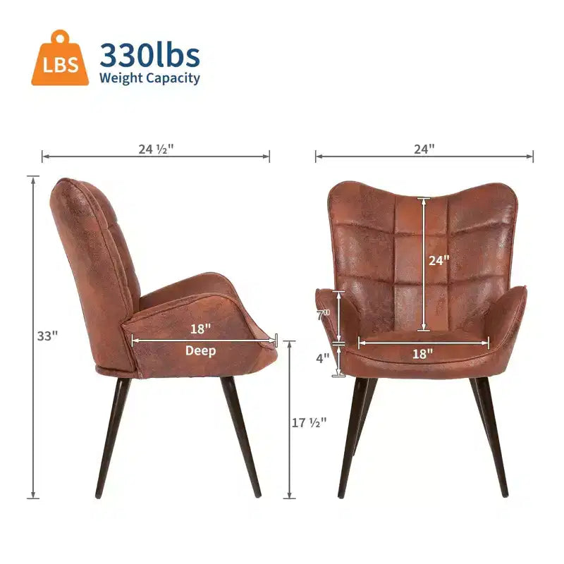 Modern Upholstered Dining Chairs, Dining Room Kitchen Island Bar Chairs With Backrest, Suitable for Kitchen, Dining Room, Living Room, Cafe Dining