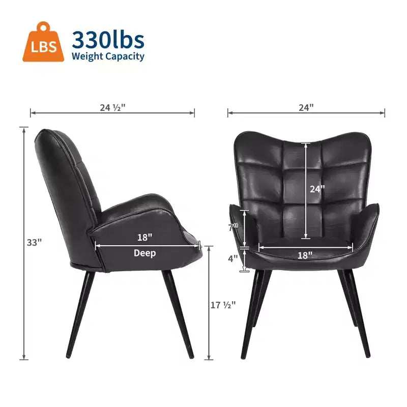 Modern Upholstered Dining Chairs, Dining Room Kitchen Island Bar Chairs With Backrest, Suitable for Kitchen, Dining Room, Living Room, Cafe Dining