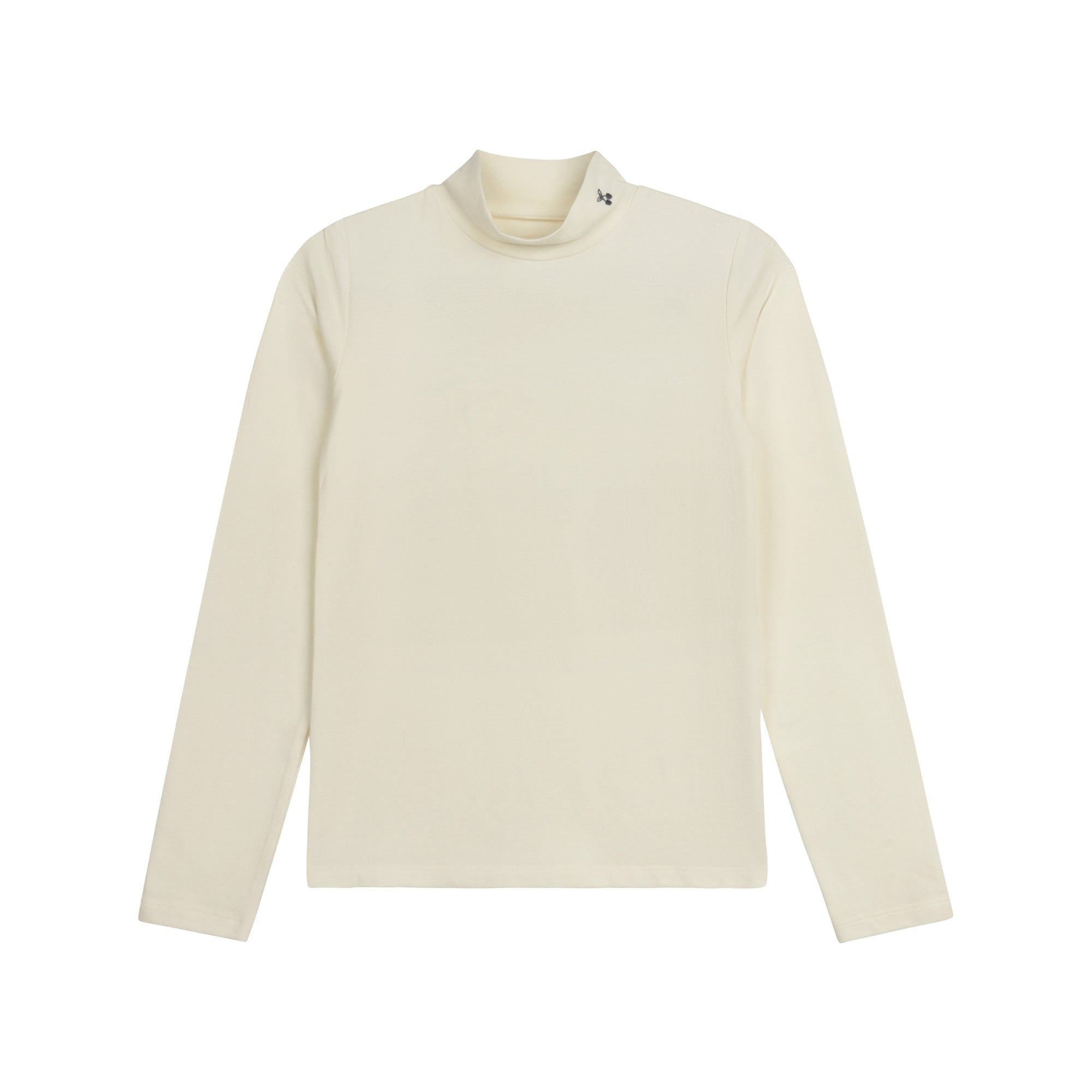 Girls/Boys Mockneck – Grey / Blue