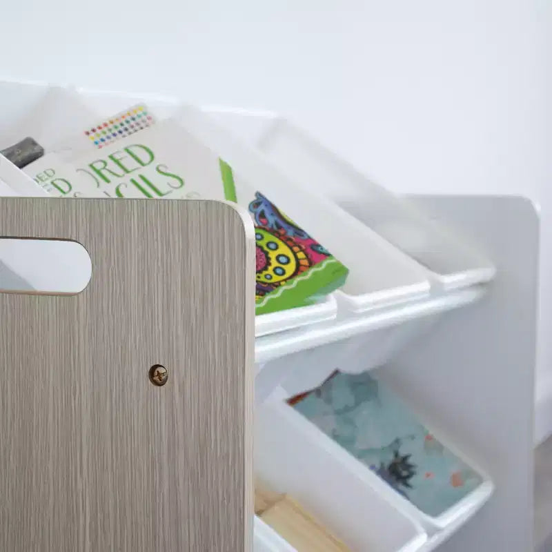 Kids' Toy Storage Organizer with 9 Storage Bins