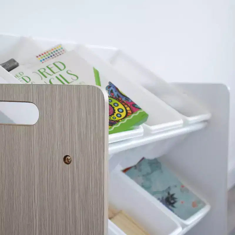 Kids' Toy Storage Organizer with 9 Storage Bins