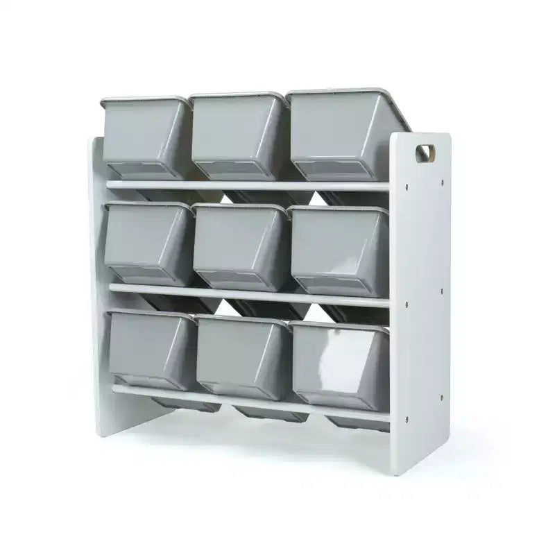 Kids' Toy Storage Organizer with 9 Storage Bins