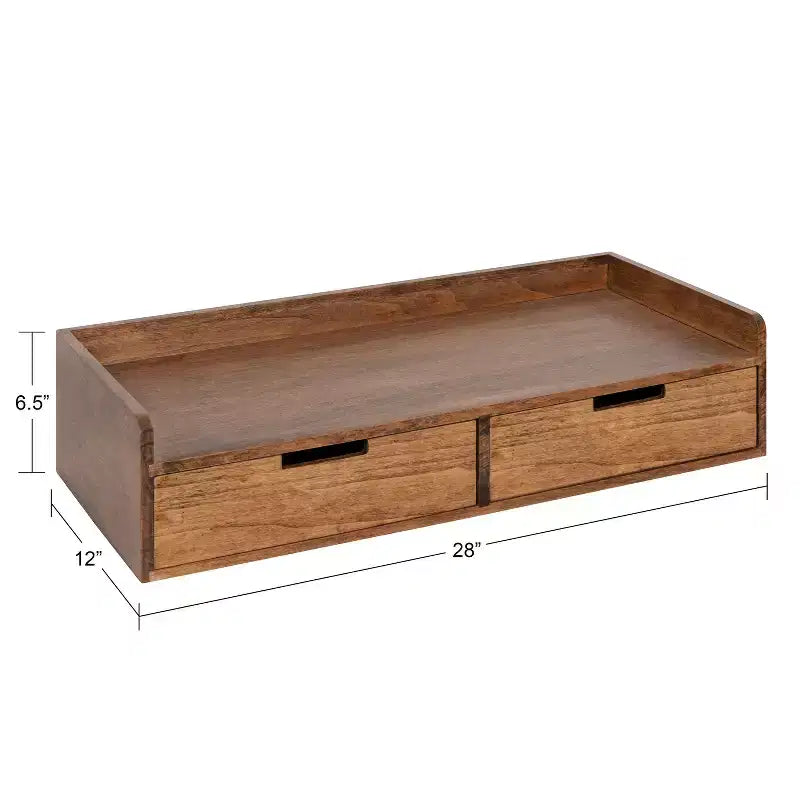 Floating Shelf Console Table