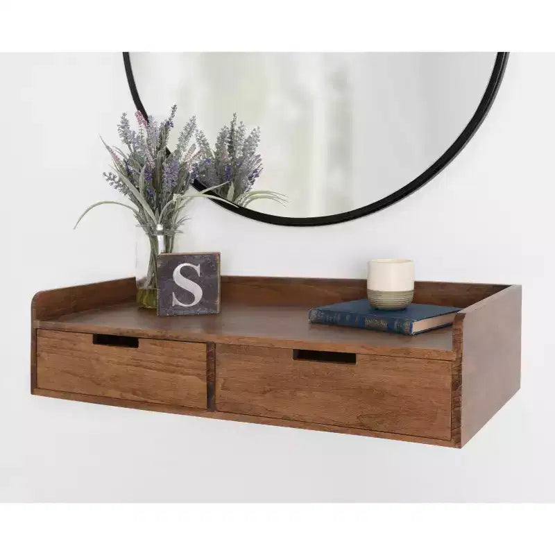 Floating Shelf Console Table