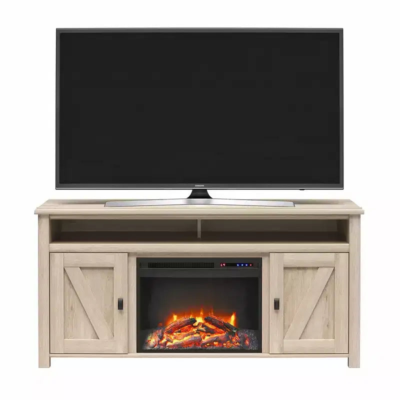 Electric Fireplace TV Console for TVs up to 60