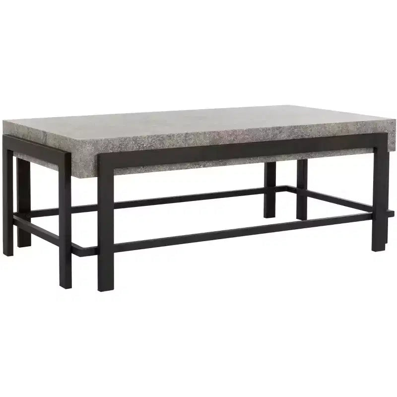 Oliver Coffee Table - - Dark Grey/Black