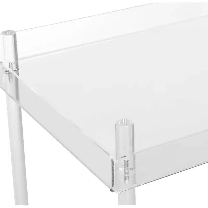 Acrylic Bar Cart - - Clear