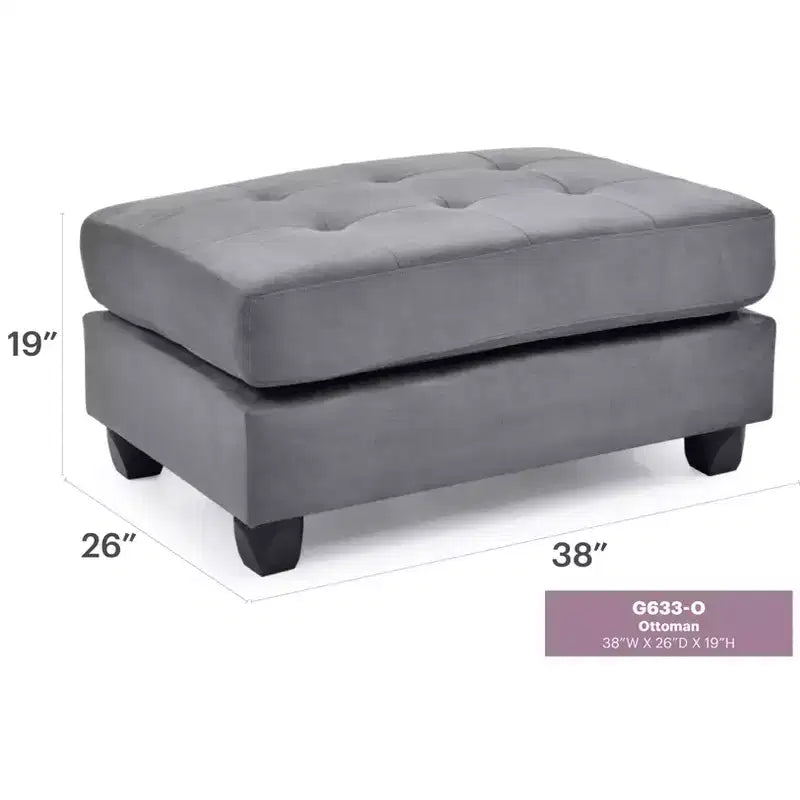 Malone Tufted Ottoman
