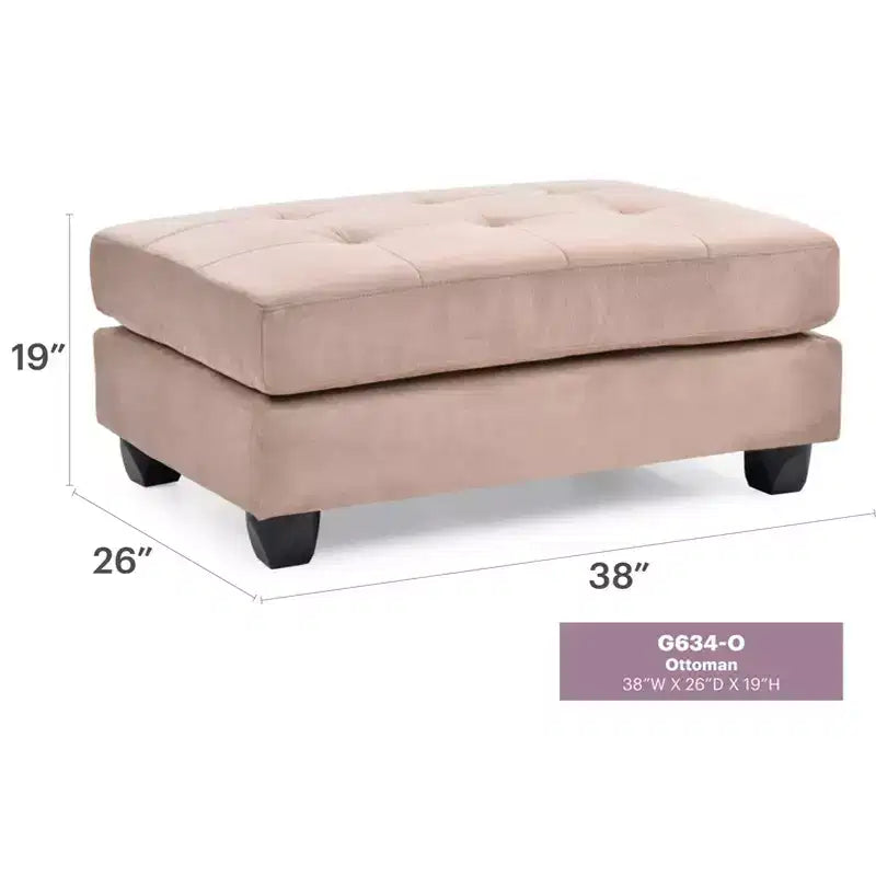 Malone Tufted Ottoman