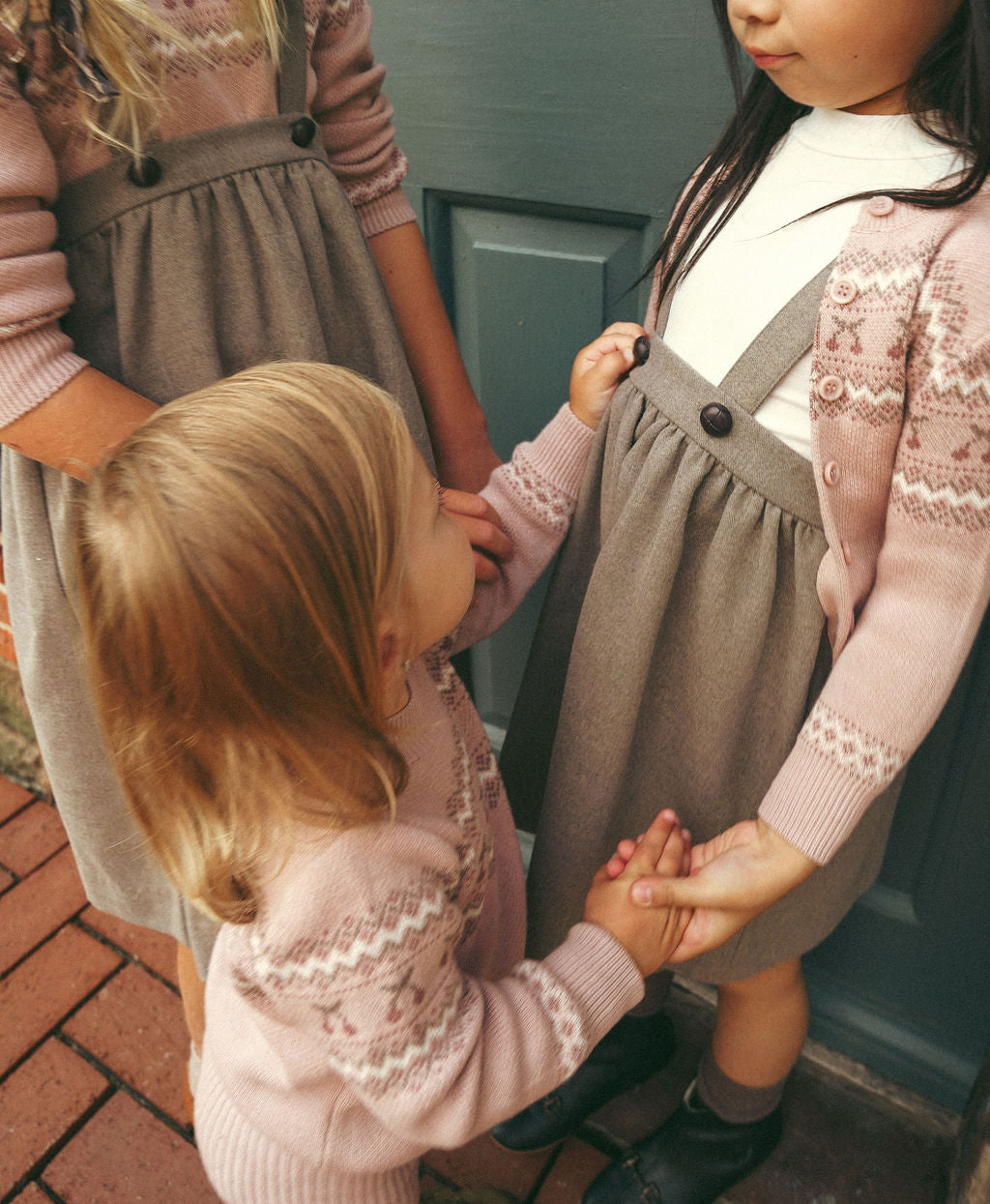 Girls Cardigan – Mauve