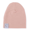 Jersey Cotton Beanie Hat - Blush Pink