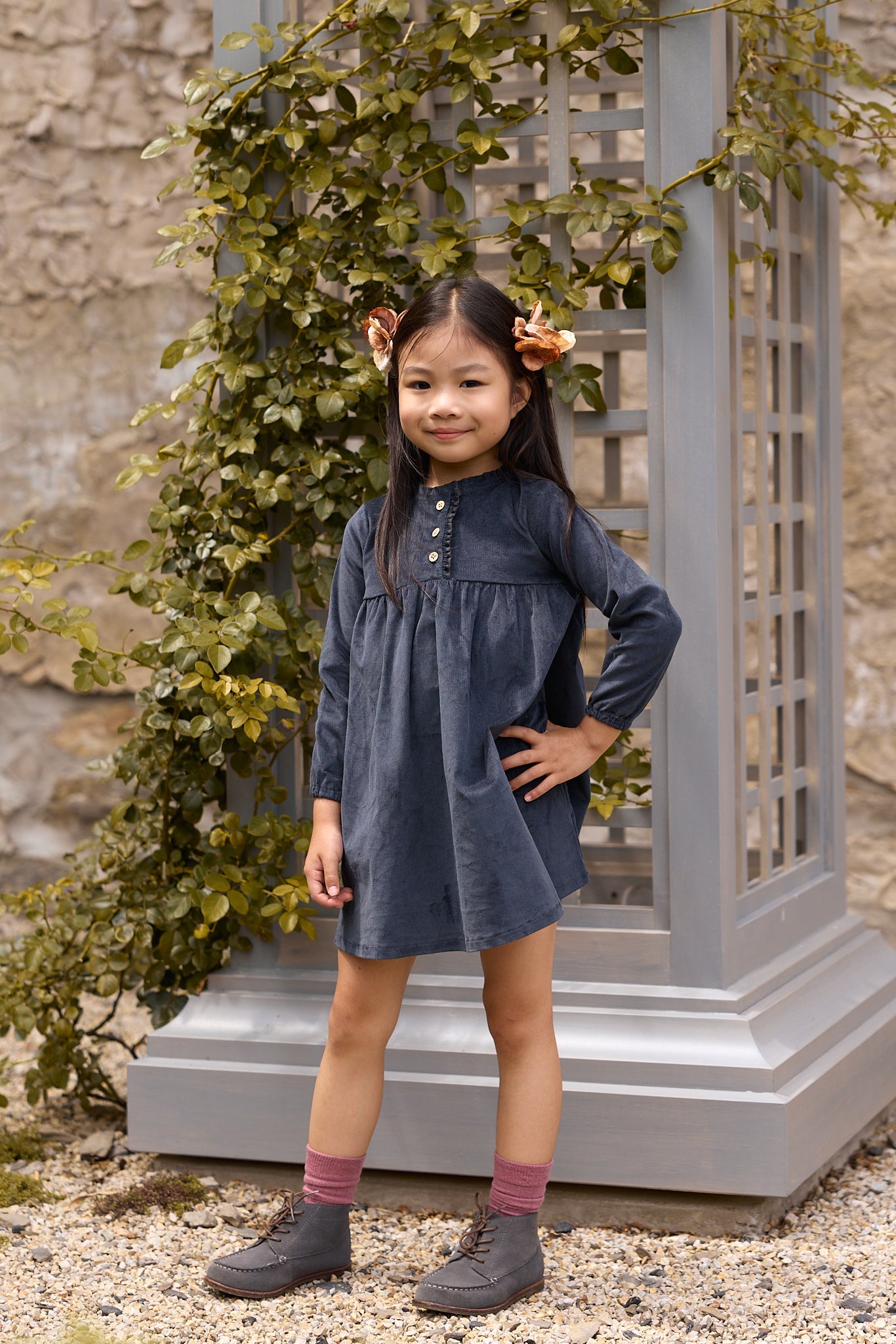 Girls Dress – Blue